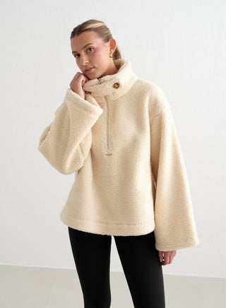 Lenny | Soft Zip Sweater