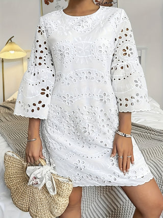 Hailee | Perfect Embroidered Spring Dress