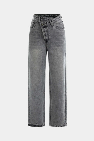 Monica Asymmetrical Denim