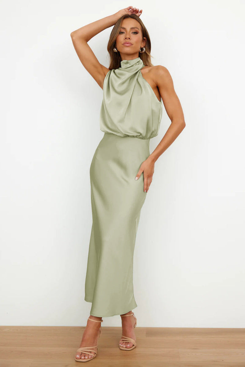 Vestido Saten Hailey