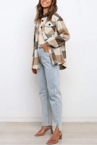 Tila | Flannel Jacket