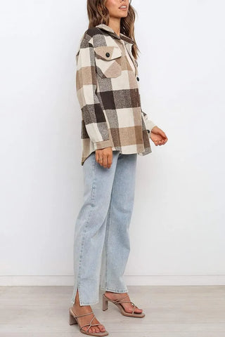 Tila | Flannel Jacket