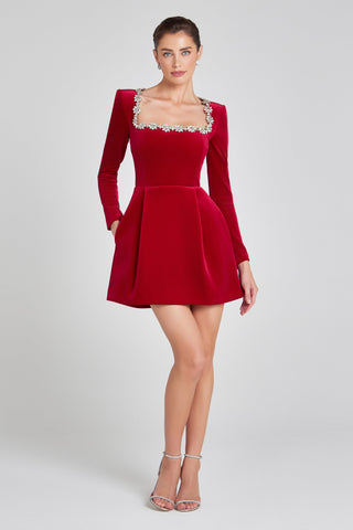 Selina Long Sleeve Cocktail Dress