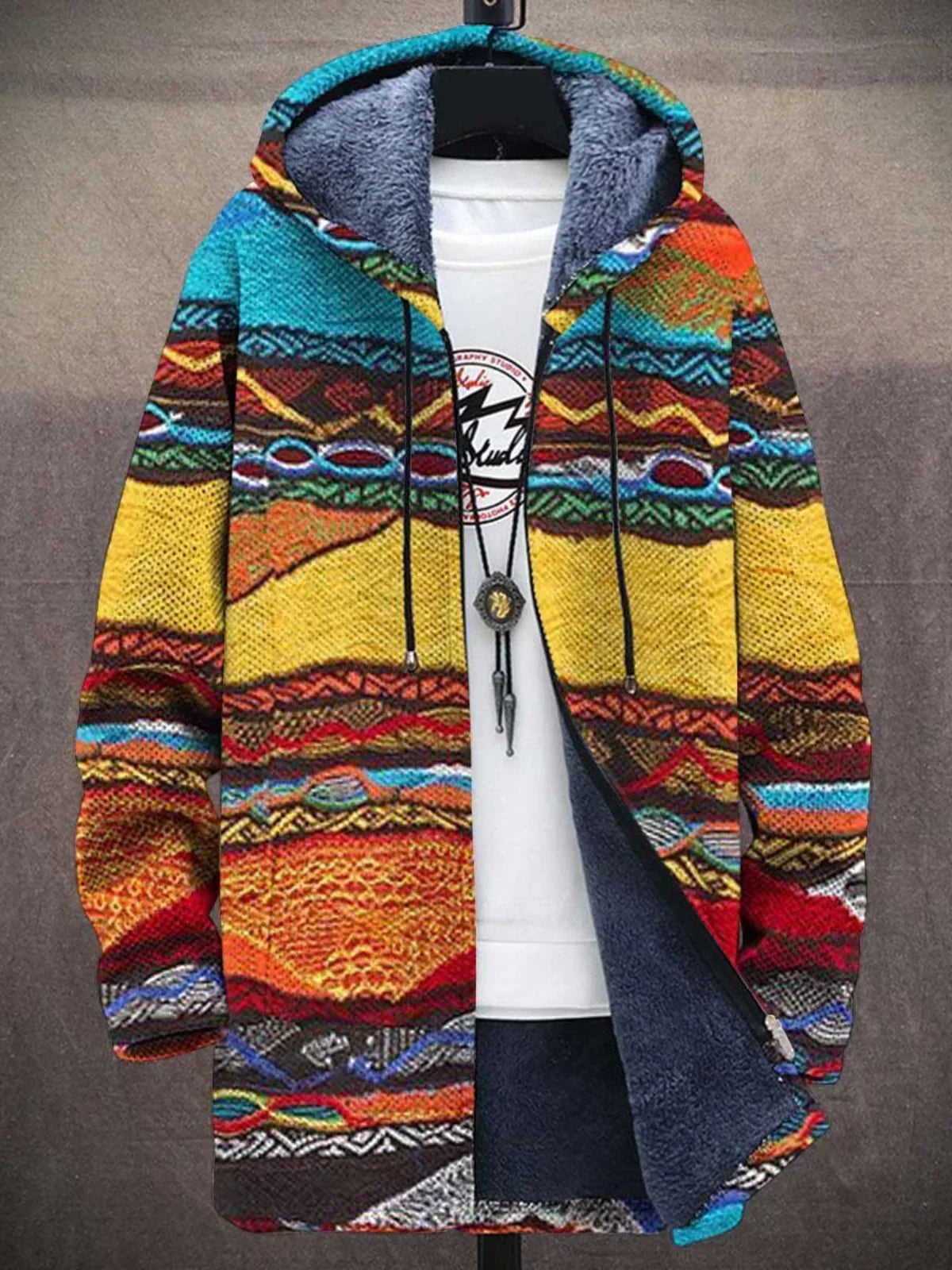 Elouera™ | Cárdigan de Lujo con Inspiración Artística