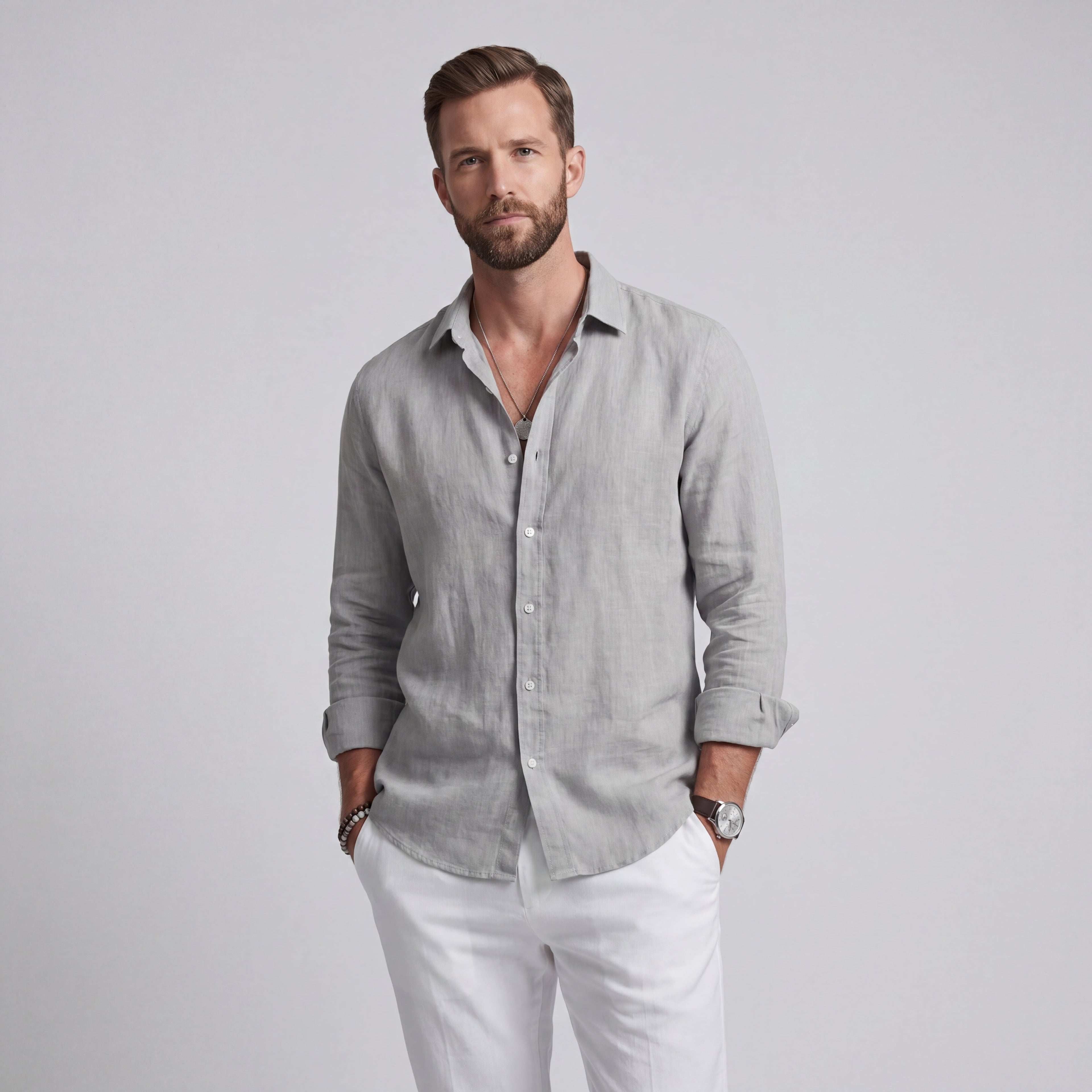 Esteban | Camisa Veraniega de Corte holgado