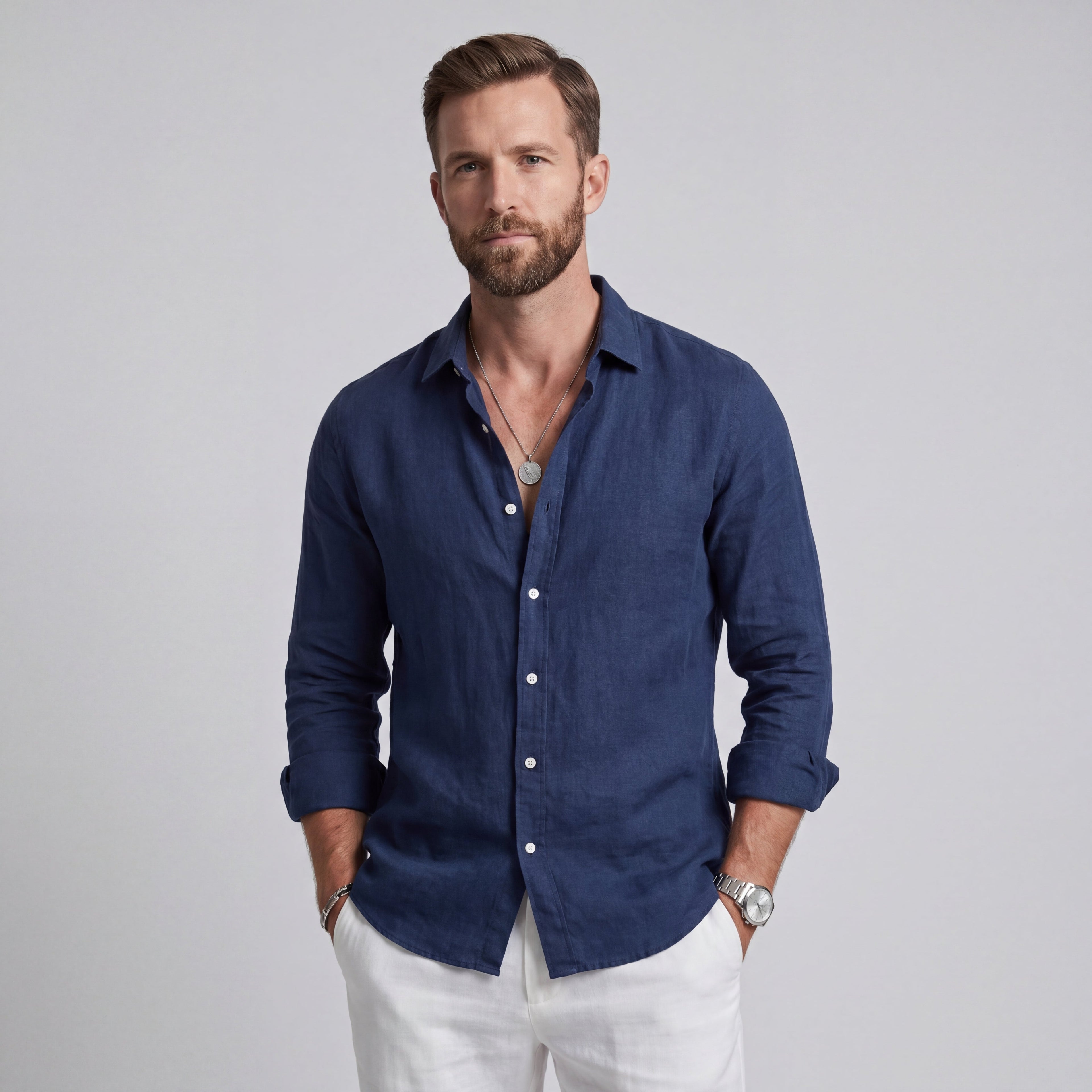 Esteban | Camisa Veraniega de Corte holgado