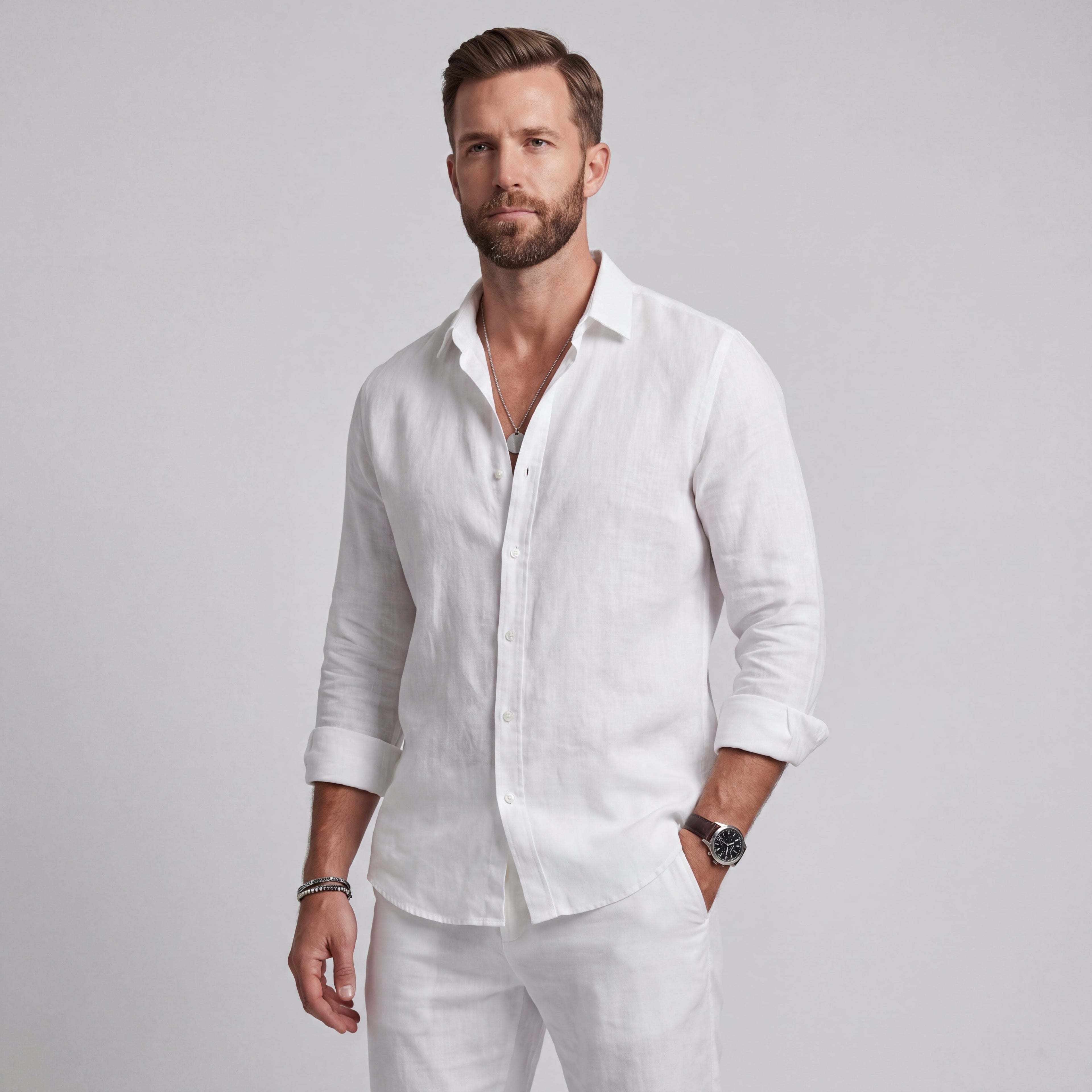 Esteban | Camisa Veraniega de Corte holgado