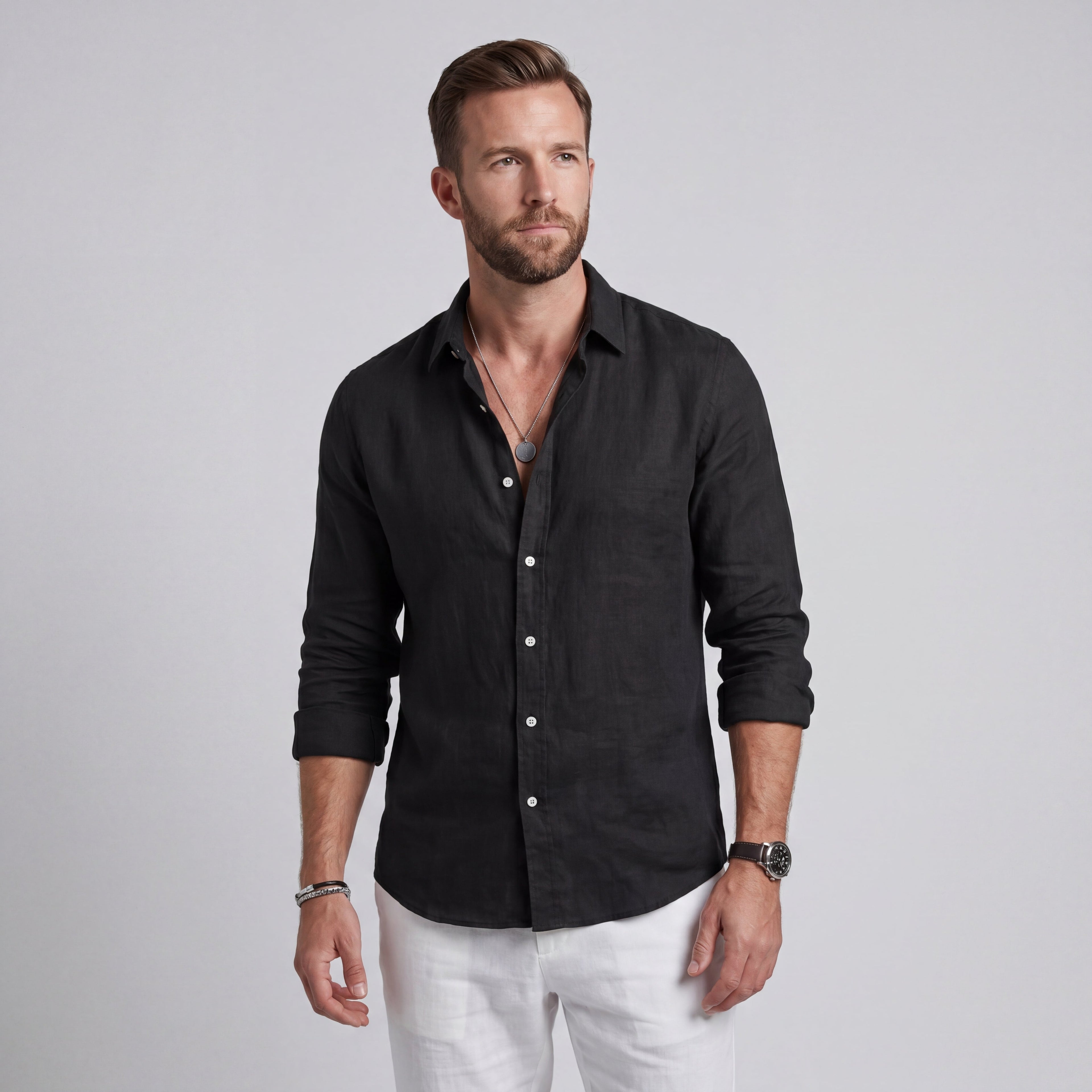 Esteban | Camisa Veraniega de Corte holgado