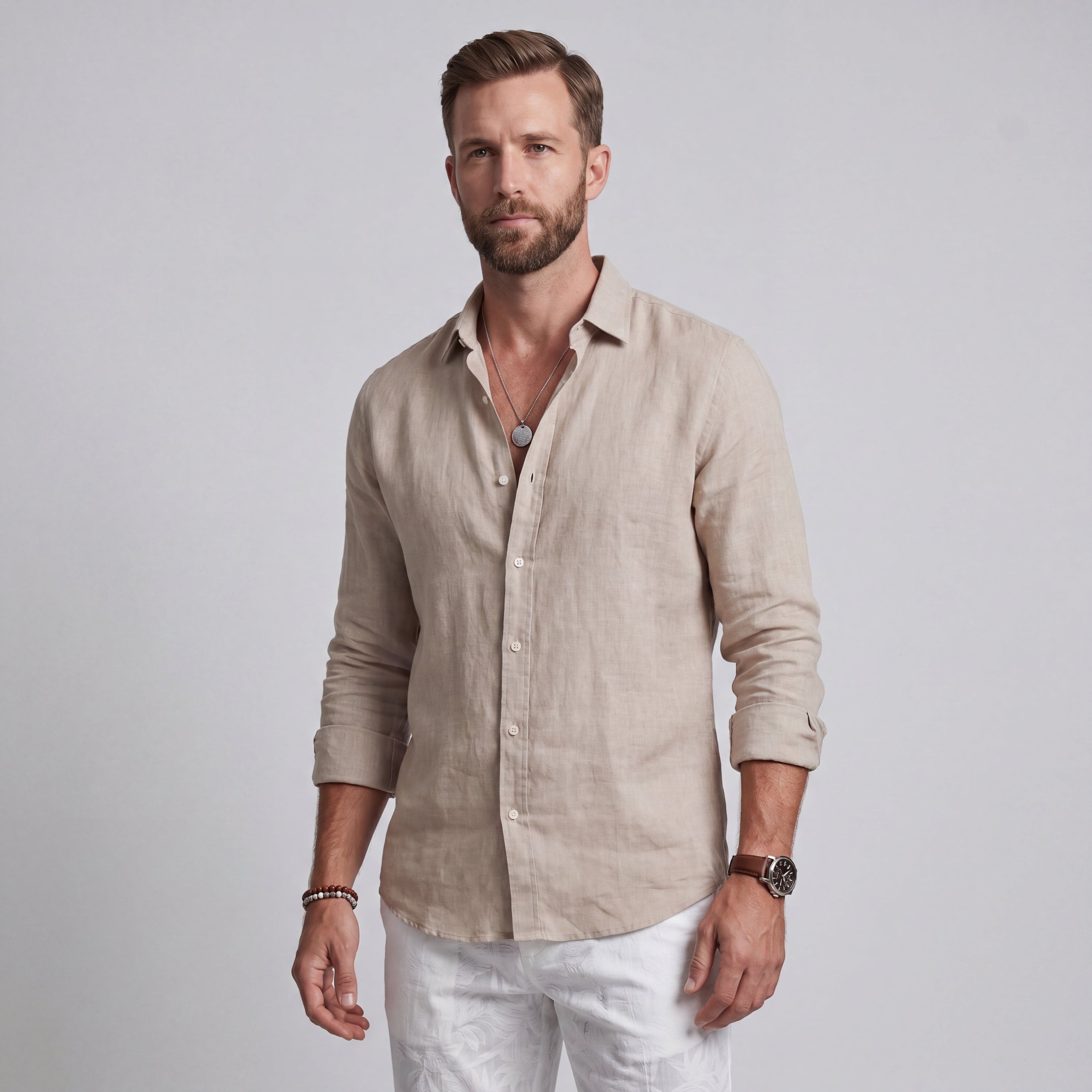 Esteban | Camisa Veraniega de Corte holgado