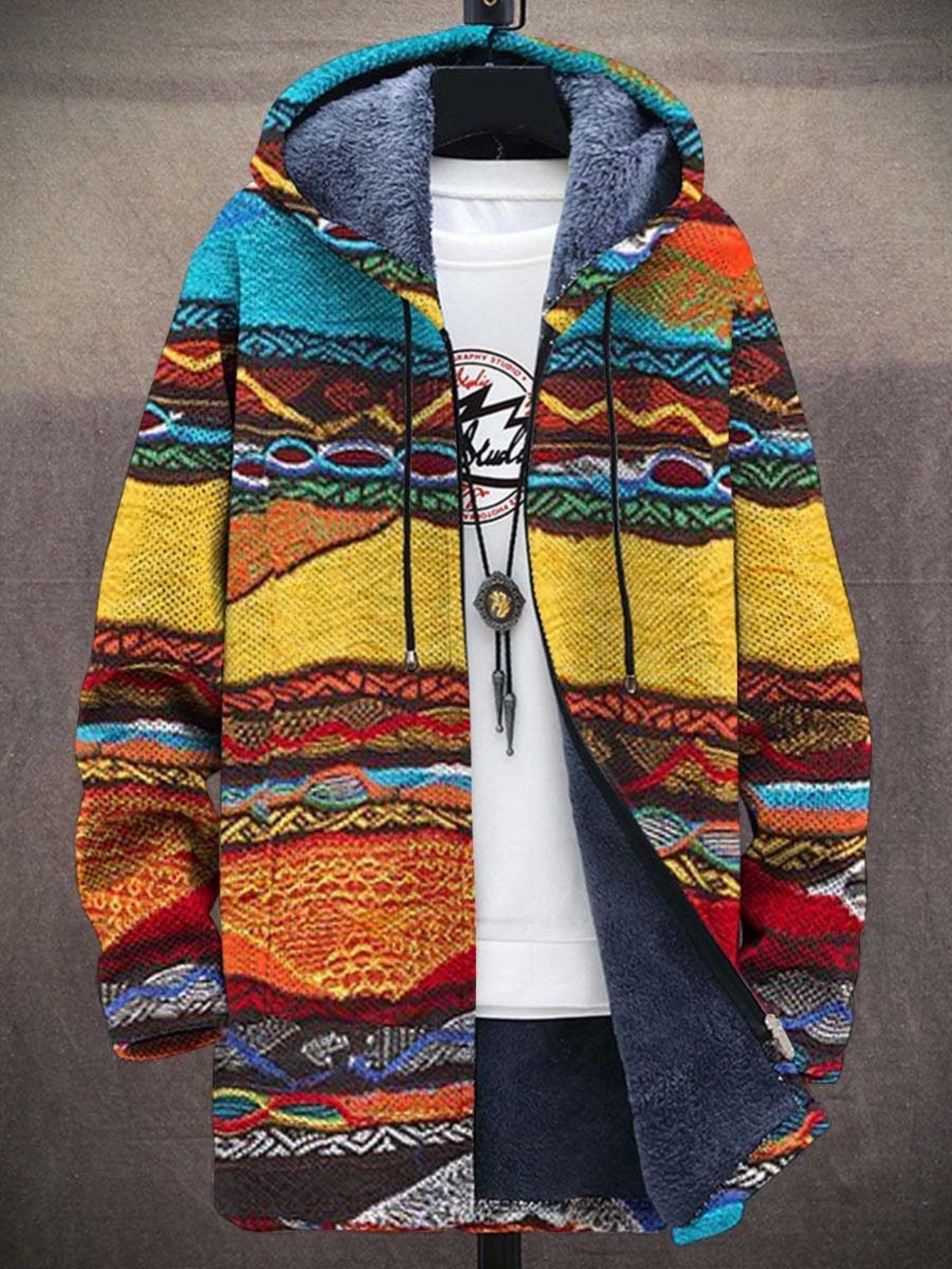 Jindalee™ | Cárdigan de Lujo con Inspiración Artística
