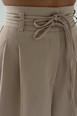 Serena High Waisted Wide Trousers