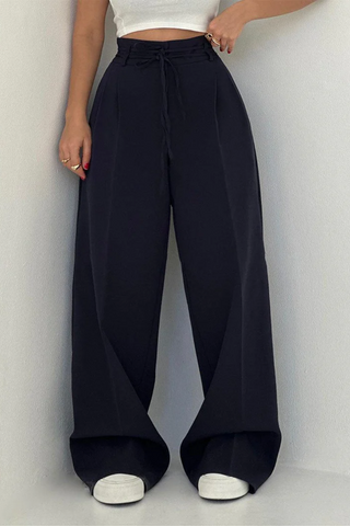 Serena High Waisted Wide Trousers