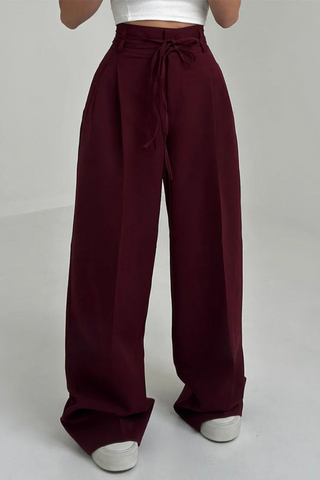 Serena High Waisted Wide Trousers