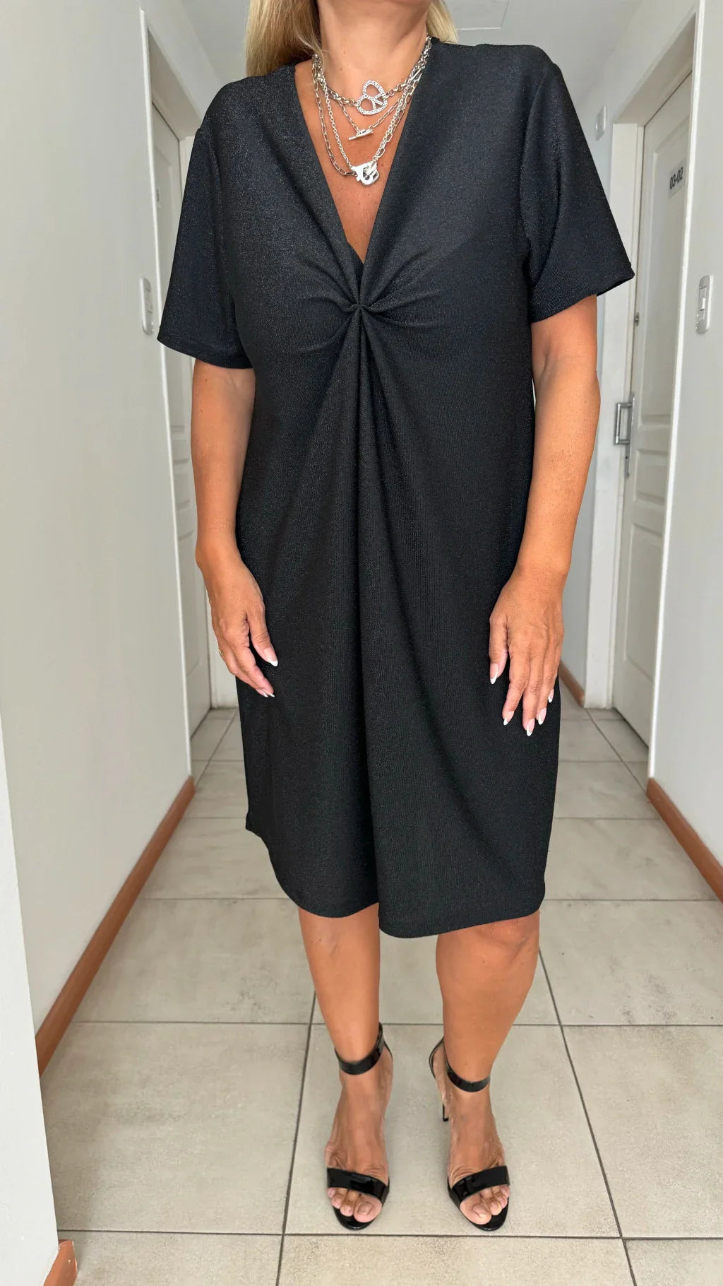 Vestido Manga Corta Marie