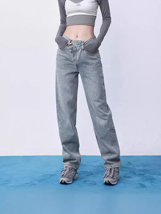 Monica Asymmetrical Denim