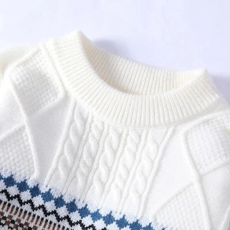 Arvid | suéter comodo con acabado de Cashmere