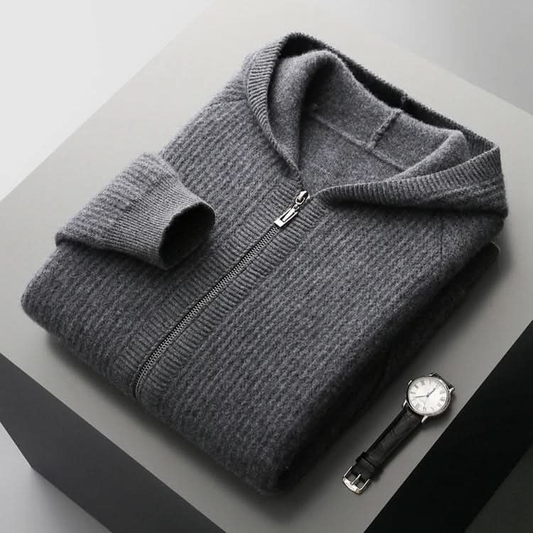 Ferrera | Cardigan de zipper con acabado de Cashmere