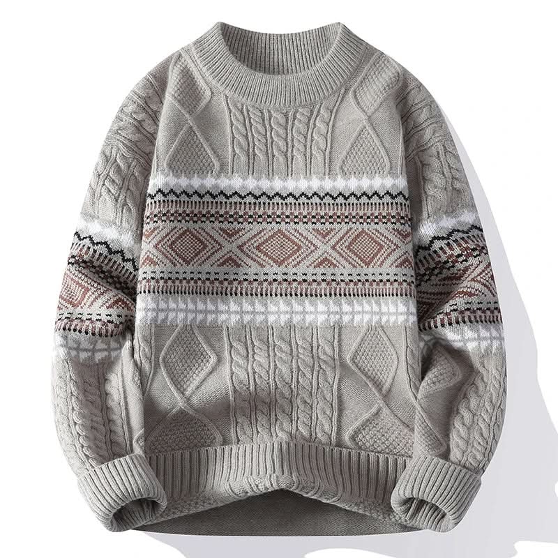 Arvid | suéter comodo con acabado de Cashmere