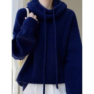 Elena | Soft Knitted Hoodie