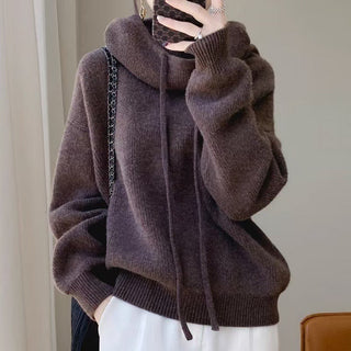 Elena | Soft Knitted Hoodie