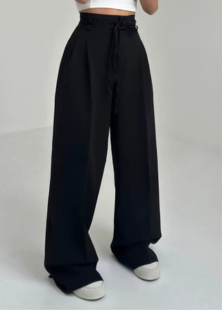 Serena High Waisted Wide Trousers