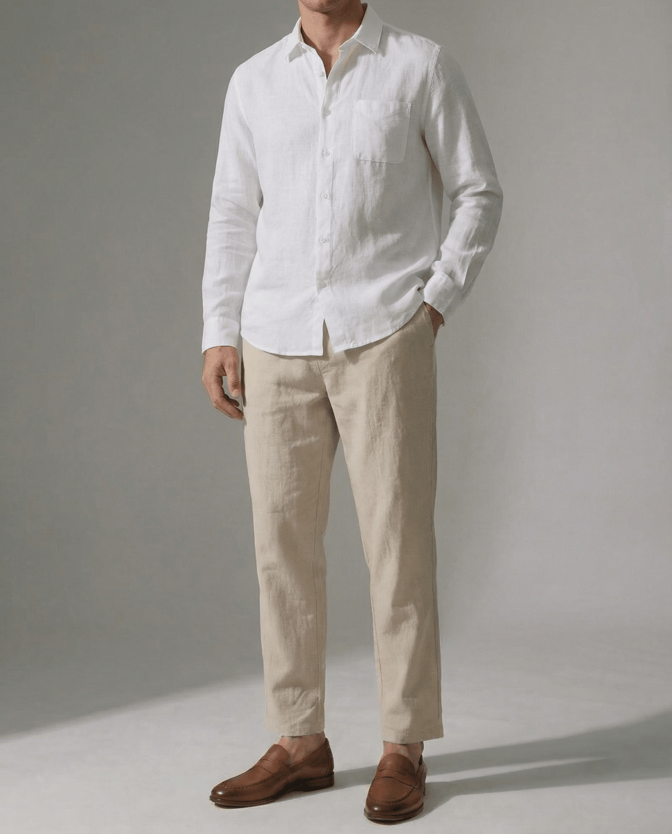 Camisa Napoli Blanca
