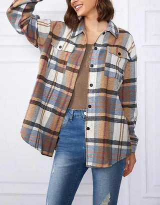 Tila | Flannel Jacket