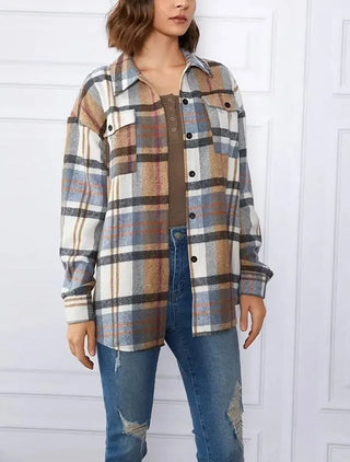 Tila | Flannel Jacket