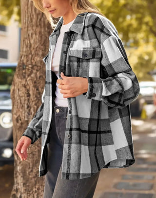 Tila | Flannel Jacket