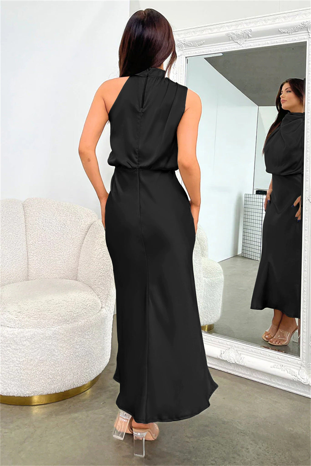 Vestido Saten Hailey