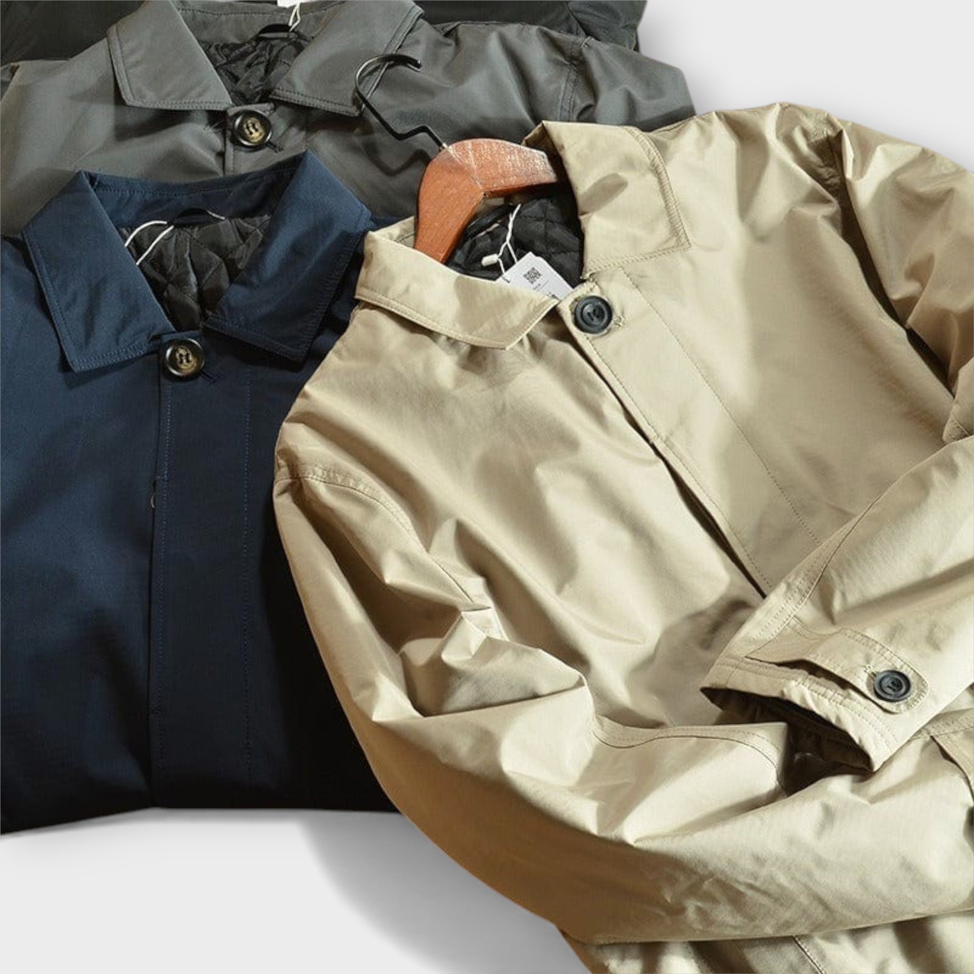 Nico | Gabardina Ligera e Impermeable