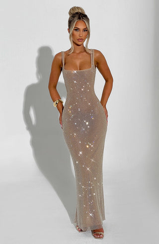 Lima Sparkly Maxi Dress