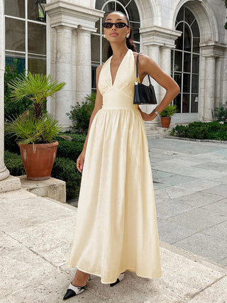 Dina Timeless Cotton Maxi Dress